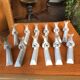 Art Deco knife rests Dembac