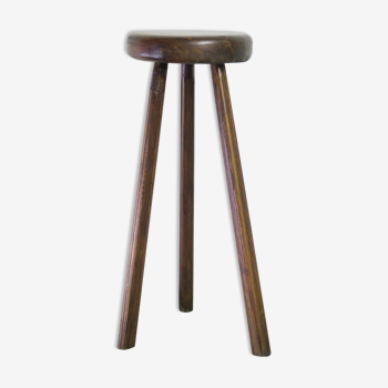 Tabouret tripode haut