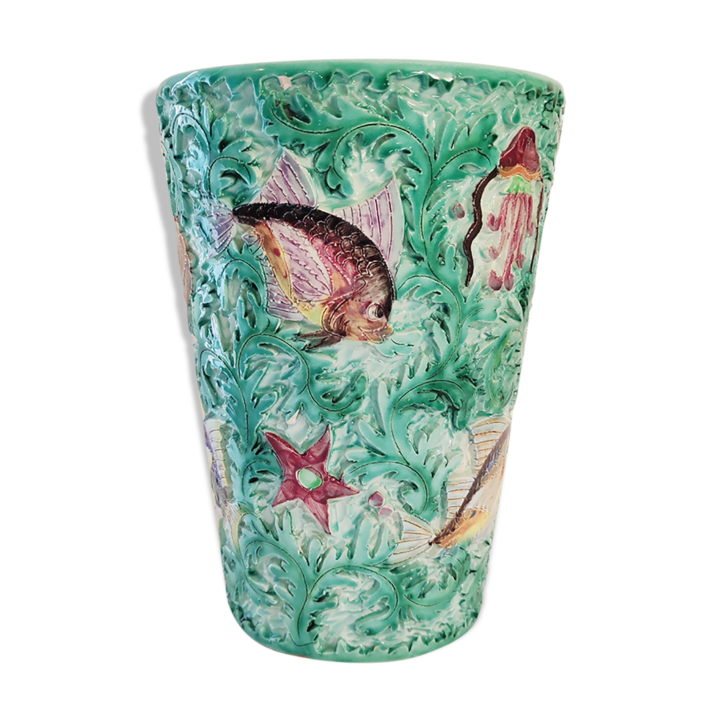 Vase en céramique signé Cérart de Monaco