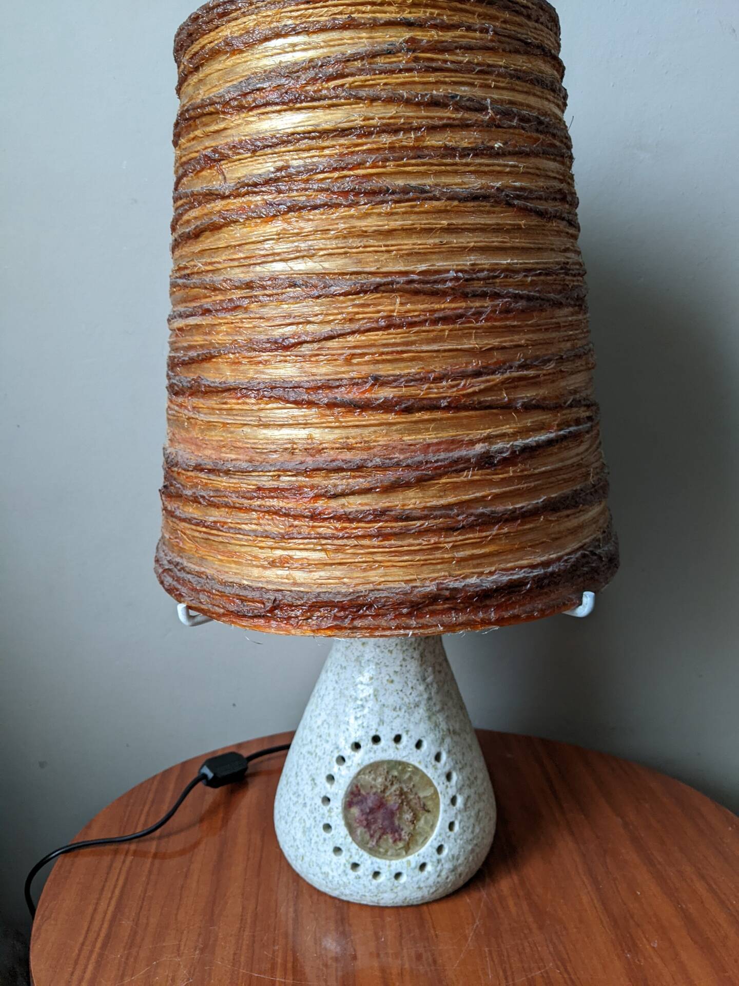 Lampe accolay céramique artisanale