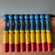 Ancien jeu de quilles en bois