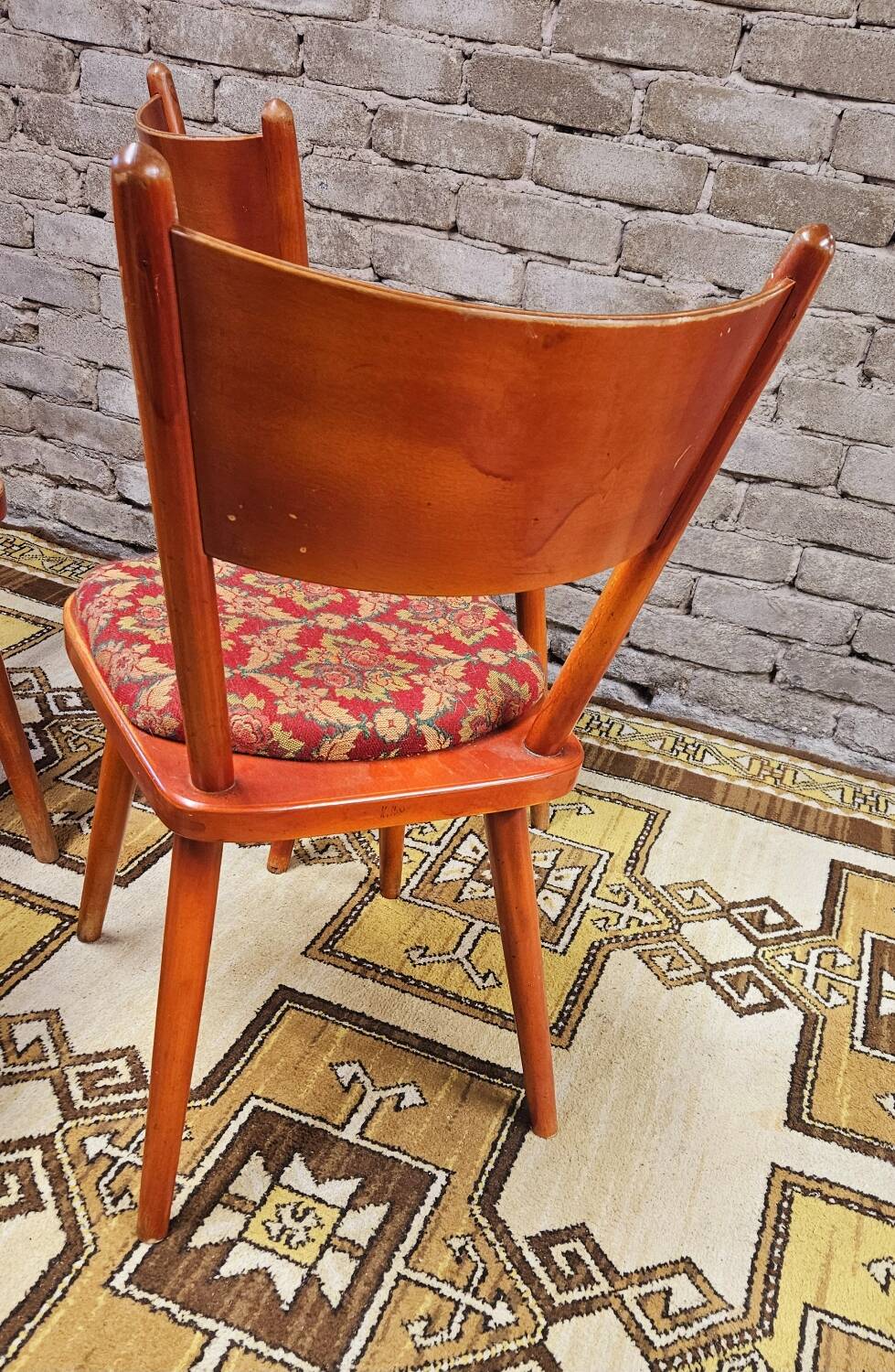 Set of 4 Hiller chairs 1960