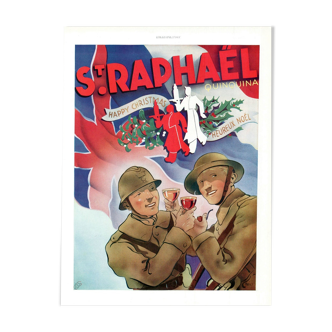 Vintage poster 30s St Raphael 30x40cm