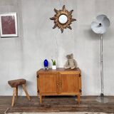 Vintage sideboard in light oak 1960