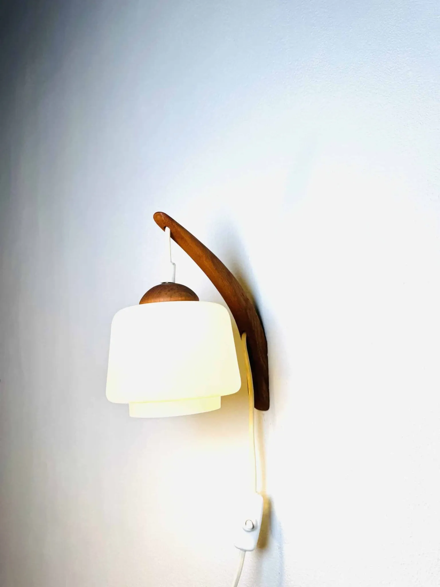 Single-Arm Wall Lamp By Uno & Östen Kristiansson For Luxus, Sweden, 1960S