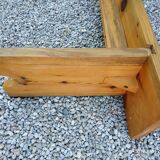 Wooden bench