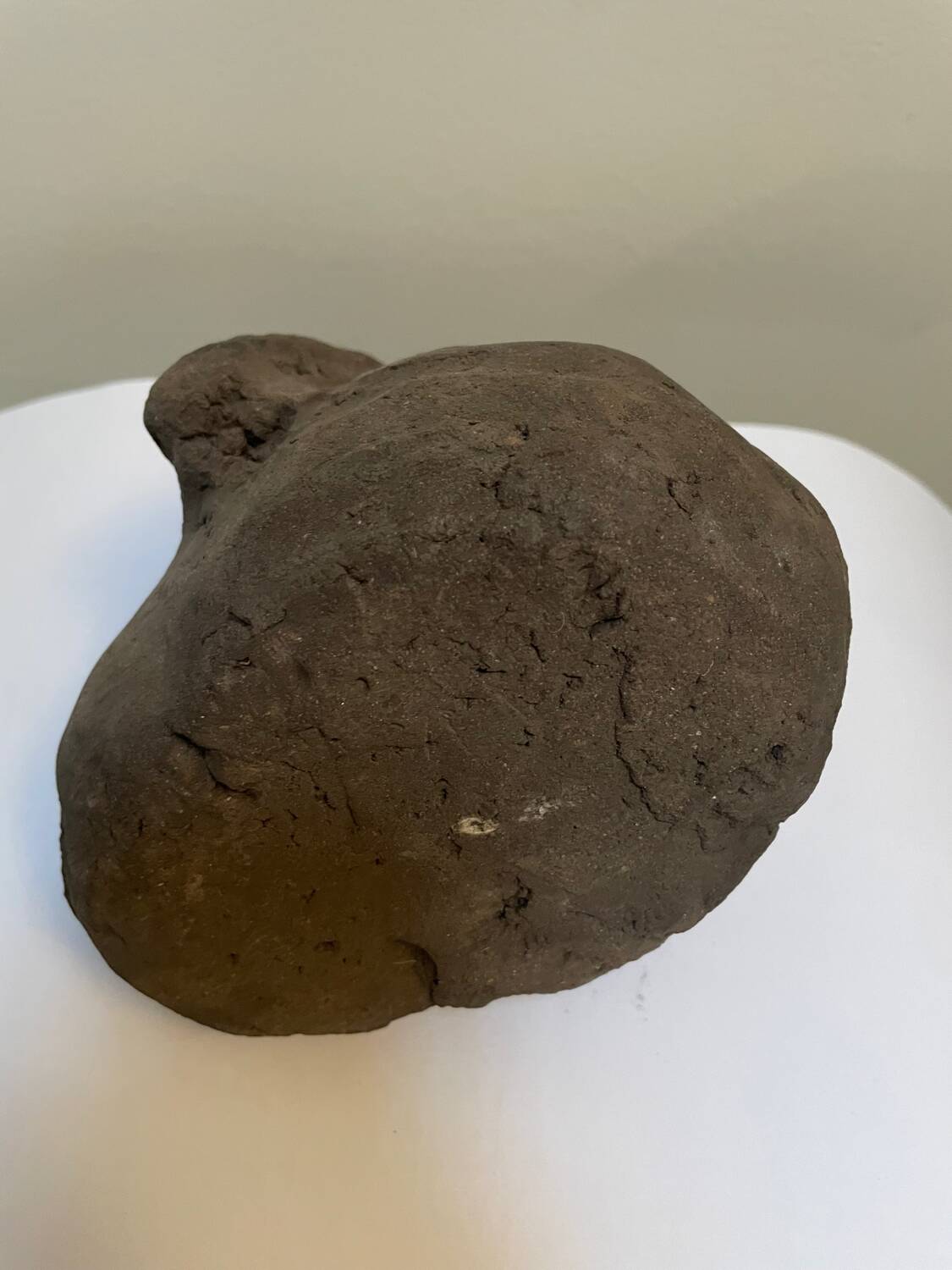 Primitive art head sculpture