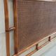 Traditional bamboo and cane headboard, 70's