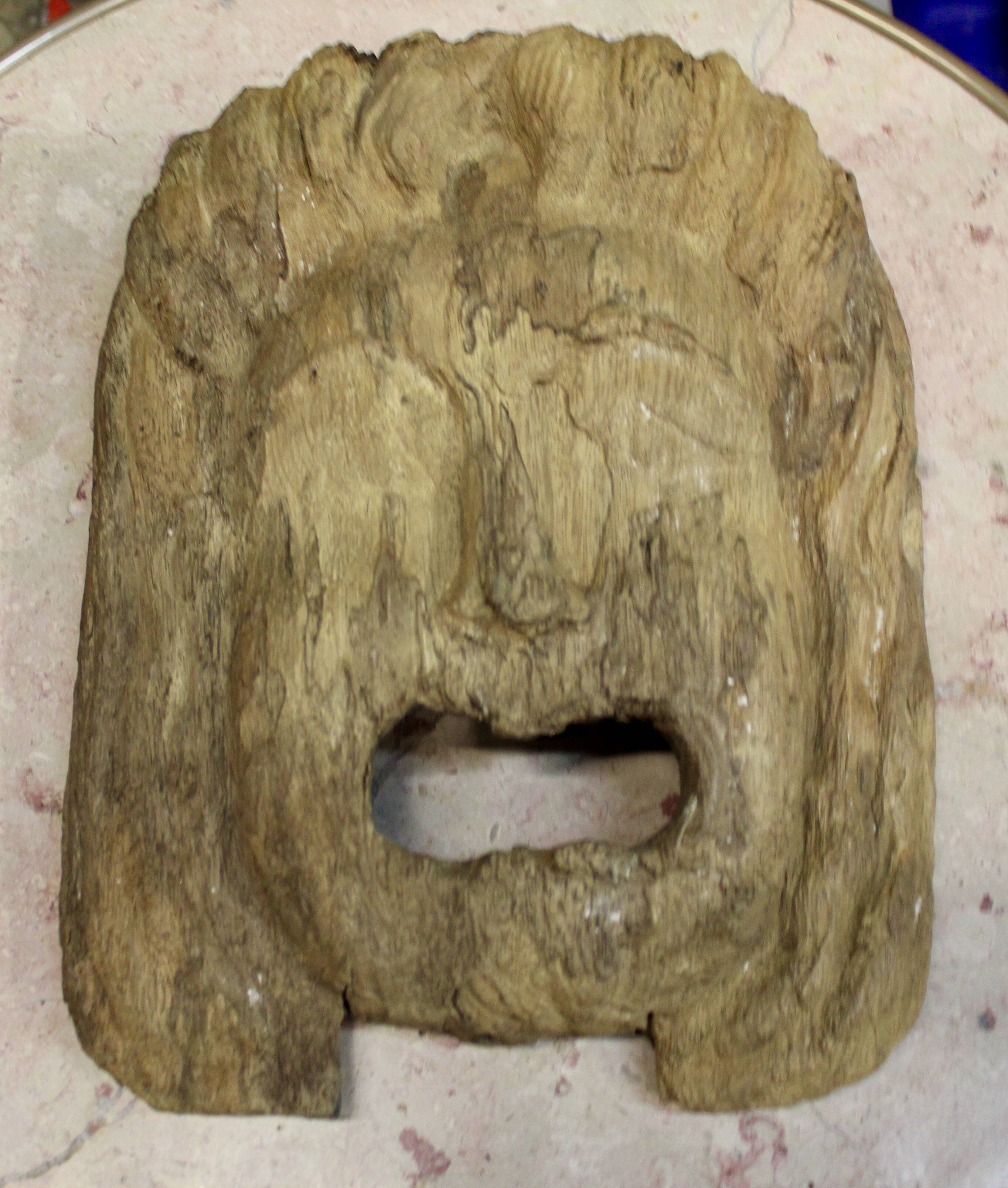 Wooden mask