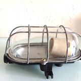 Industrial style porthole wall light, 50s-60s