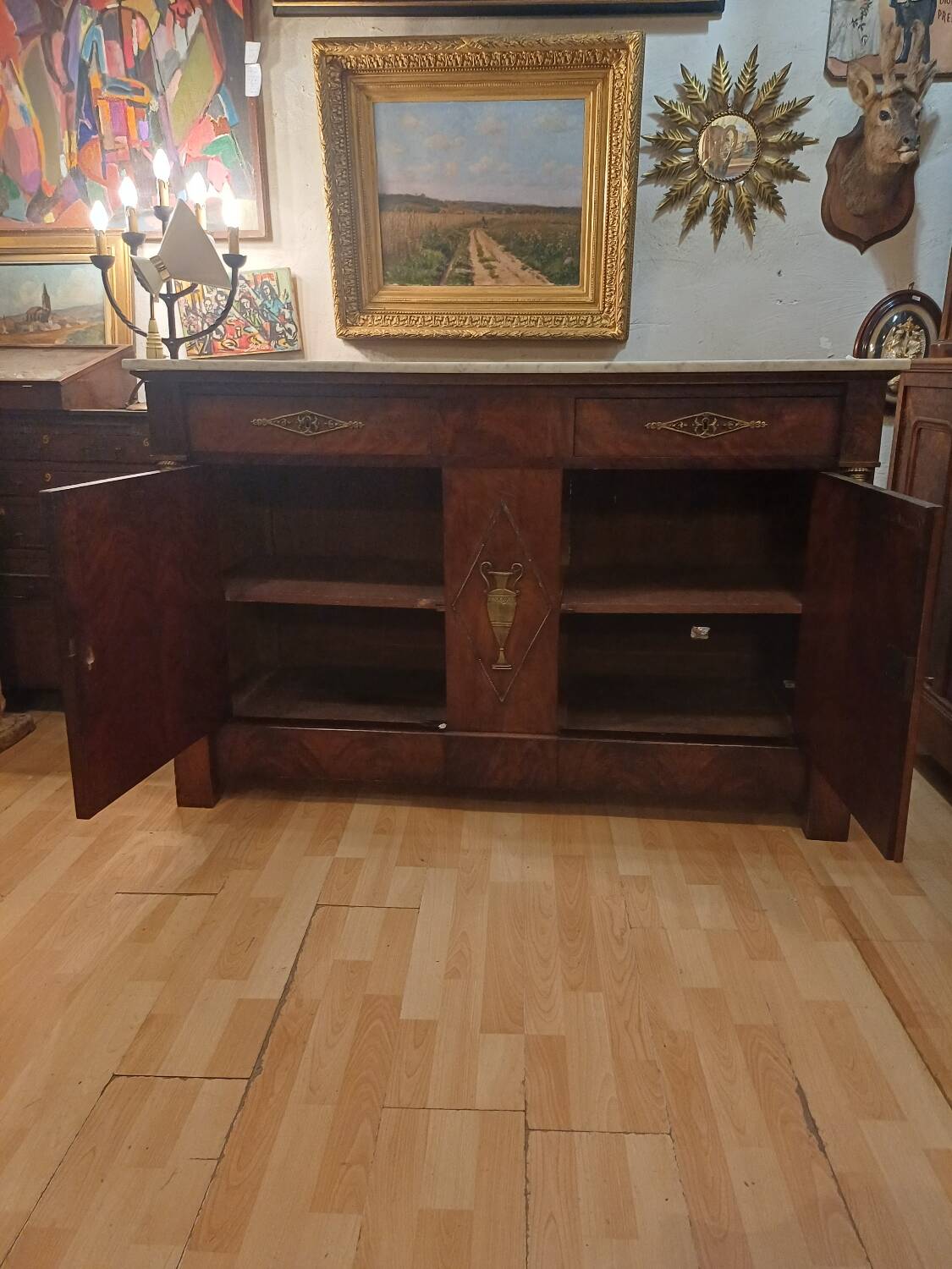 Empire period furniture, returned from Egypt in its original 19th-century condition