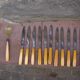 Vintage cutlery set "28 pieces"
