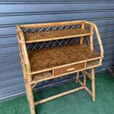 Rattan desk from the 60's