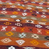 Traditional handmade Berber carpet 127x185cm