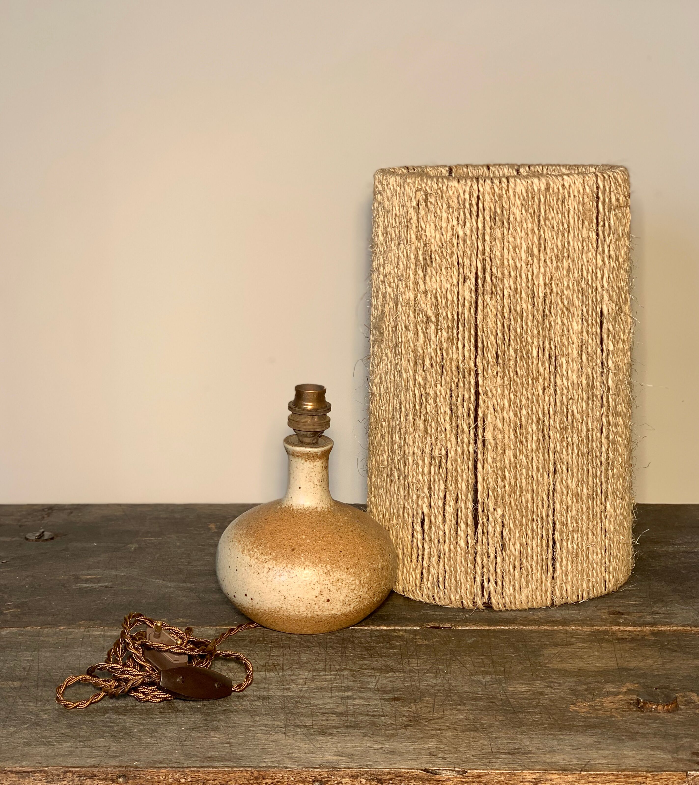 Ceramic lamp 60s
