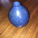 Blue ceramic vase