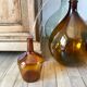 Dame-jeanne viresa couleur ambre vintage