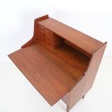 Mid-century teak bureau / secretary desk / Danish modern design / 1960s