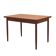Table en teck, design danois, années 1970, production : Danemark