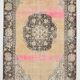5x9 Light Pink Orientel Vintage Rug, 159x270Cm