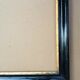 Black lacquered frame Napoleon III leaf 62.3 x 45.9 cm