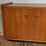 Enfilade scandinave teck et métal