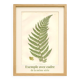 Antique botanical illustration, 1889 - Marsh fern by A. Pratt. Engraving