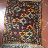 Handmade wool carpet 47x78cm