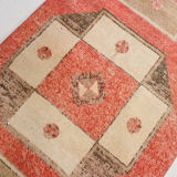 Tapis turc rouge pâle, 75x385cm