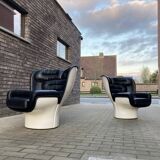 Joe Colombo Elda design armchair, Longhi edition