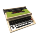 Underwood 315 olive green portable mechanical typewriter - 70s