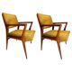 Set of Mid-Century Armchairs in the style of Gio Ponti, Italy, 1950s