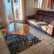 Large handcrafted coffee table in solid wood – unique piece