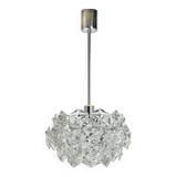 Small and Superb Pendant, Chrome and Crystal Glass by Kinkeldey, Germany, 1970