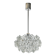 Small and Superb Pendant, Chrome and Crystal Glass by Kinkeldey, Germany, 1970
