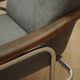 Italian lounge chair with reclining back, 1970s