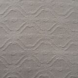 Louis XVI Style oval pouf with upholsterer seat cushion