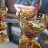 5 liqueur glasses, Porto, vintage 60s