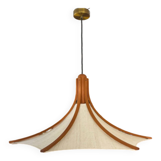 Domus teak pendant light