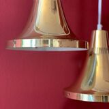 Swedish MidCentury Brass Ceiling Lamps by Hans-Agne Jakobsson for Markaryd