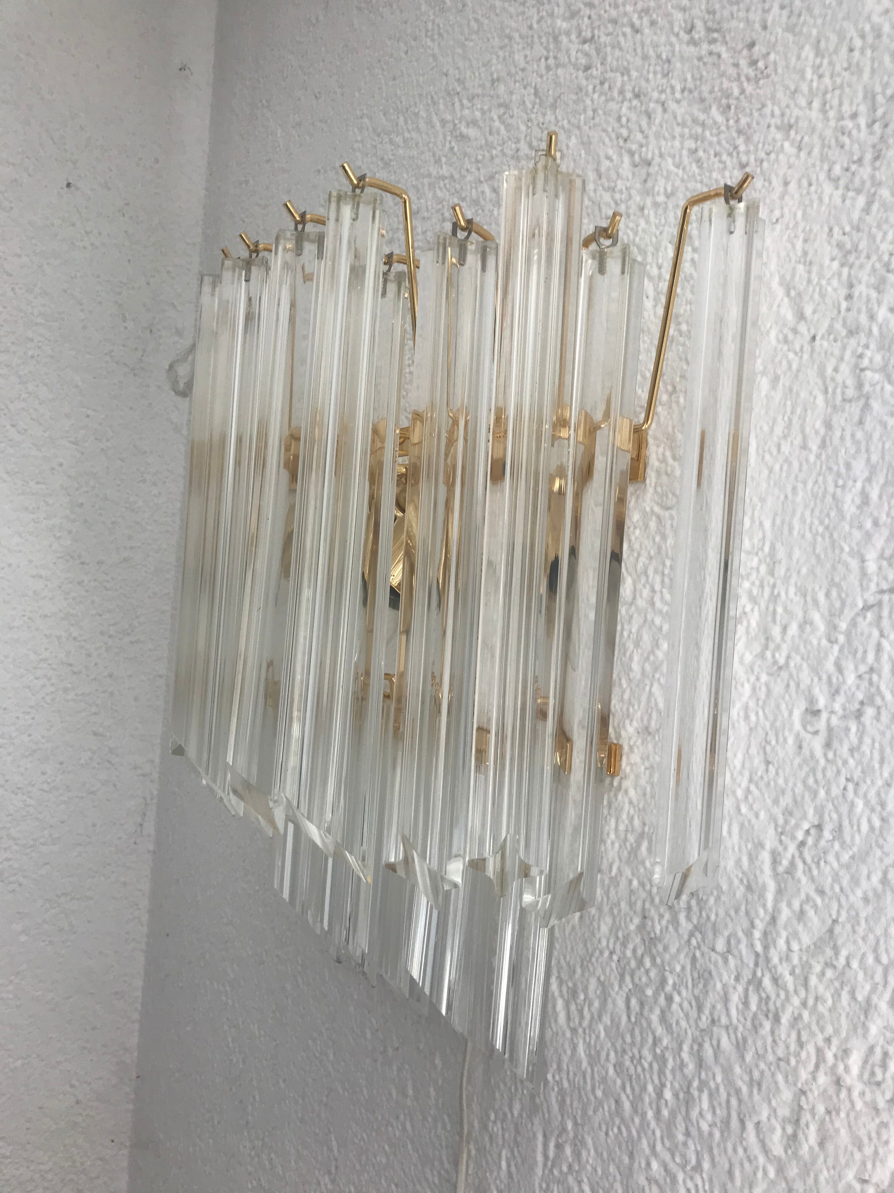 Crystal sconces