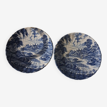 Duo de coupelles Ridgway Meadowsweet Staffordshire