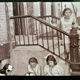 Children playing in the street – 61st Street between 1st and 3rd Avenues, NYC