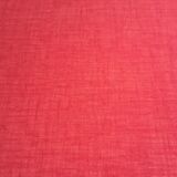 Table set and 2 vintage vintage pale red formica chairs