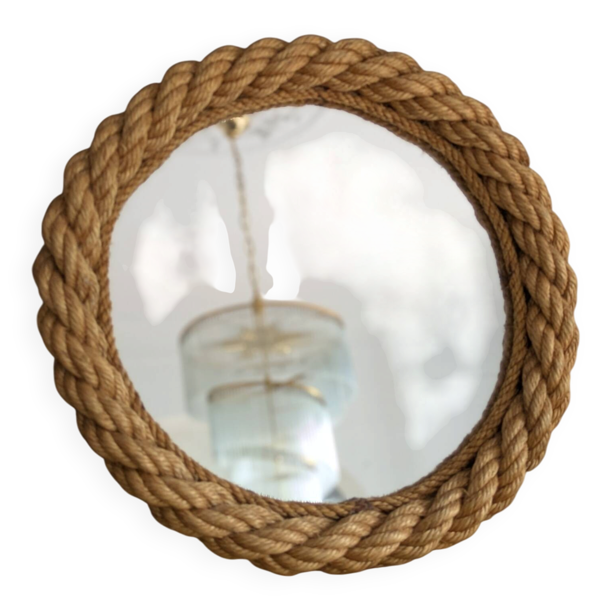 Mid Century Mirror Audoux and Minet