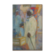 Louis Fortuney (1875-1951) Haggling at the souk, orientalist scene 46x30cm
