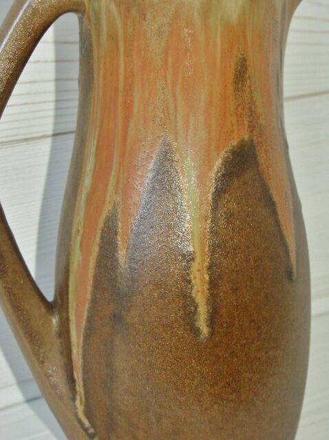 Pitcher 1.5L flaming sandstone varnished vintage 50s