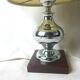 1950s 1950s 1950s gold metal and bakélite laying lamp