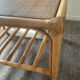 Rattan coffee table from the 70s