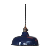 Day blind emailed midnight blue industrial lamp